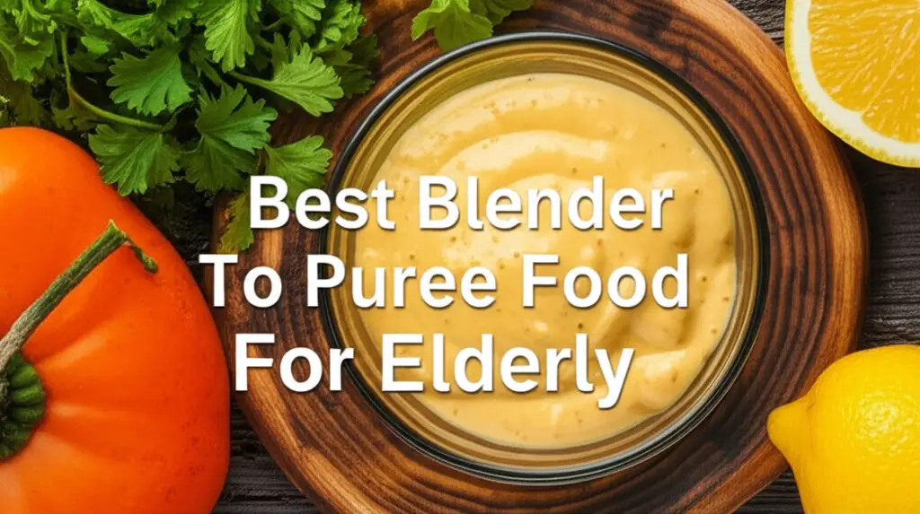 Best Blender To Puree Food For Elderly