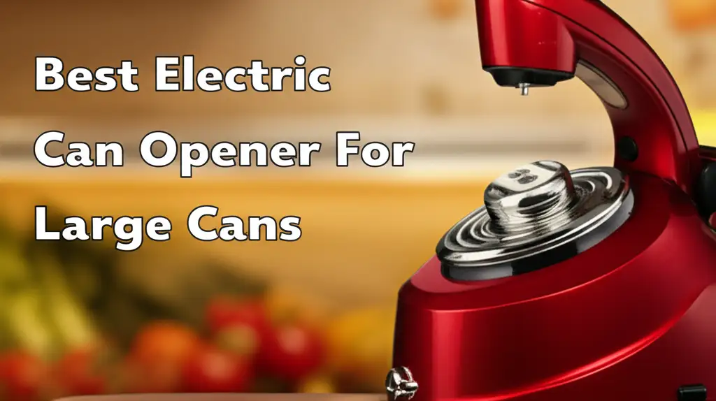 7 Best Electric Can Opener For Large Cans 2026 Reviews