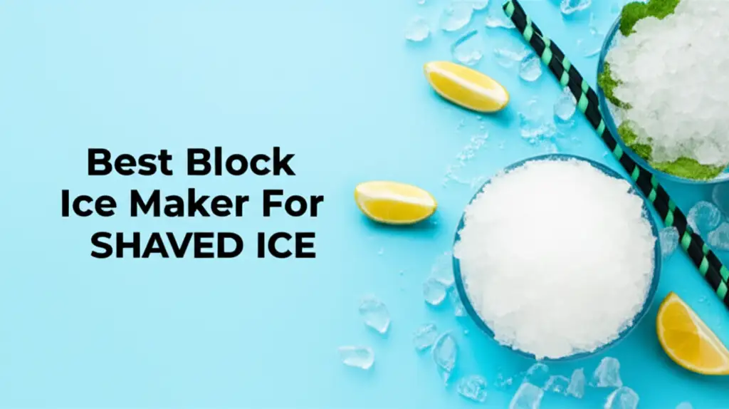 Best Block Ice Maker For Shaved Ice