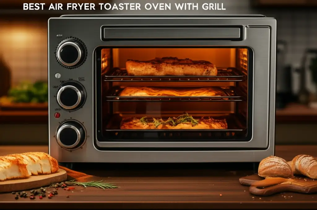 Searching for the perfect air fryer toaster oven with grill? We tested top models for performance, value, and ease of use to help you find the ideal kitchen upgrade.