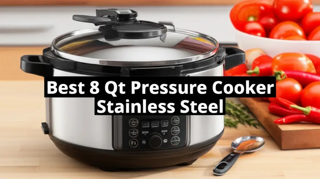 8 Best 8 Qt Pressure Cooker Stainless Steel for 2026