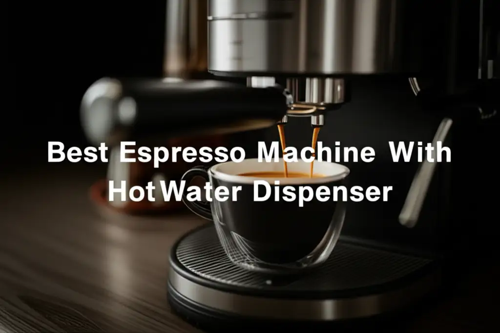 9 Best Espresso Machine With Hot Water Dispenser of 2025