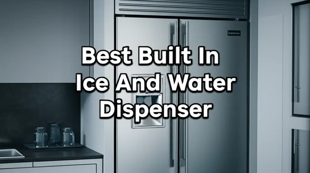 Best Built In Ice And Water Dispenser