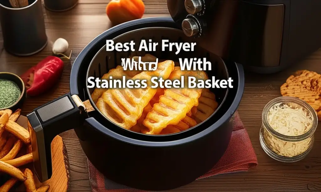 Tired of peeling non-stick coatings? We tested dozens of models to find the safest, most durable air fryers with stainless steel baskets for you.