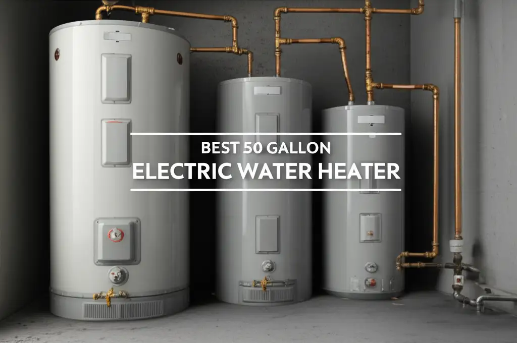 Looking for the Best 50 Gallon Electric Water Heater? We analyzed top units to help you find the perfect balance of efficiency and hot water supply.