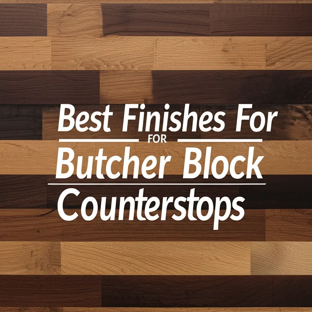 Best Finishes For Butcher Block Countertops