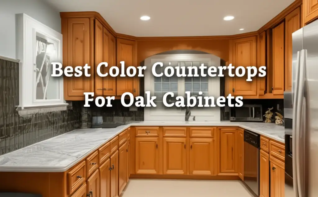 10 Best Color Countertops For Oak Cabinets Guide 2025