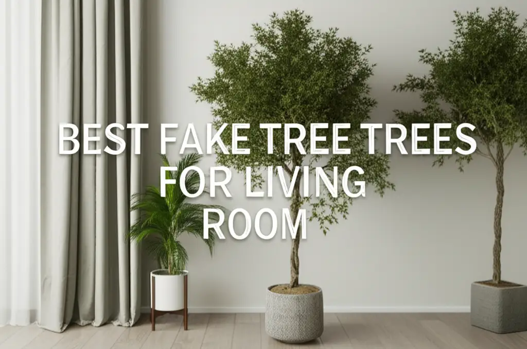 10 Best Fake Trees For Living Room 2025