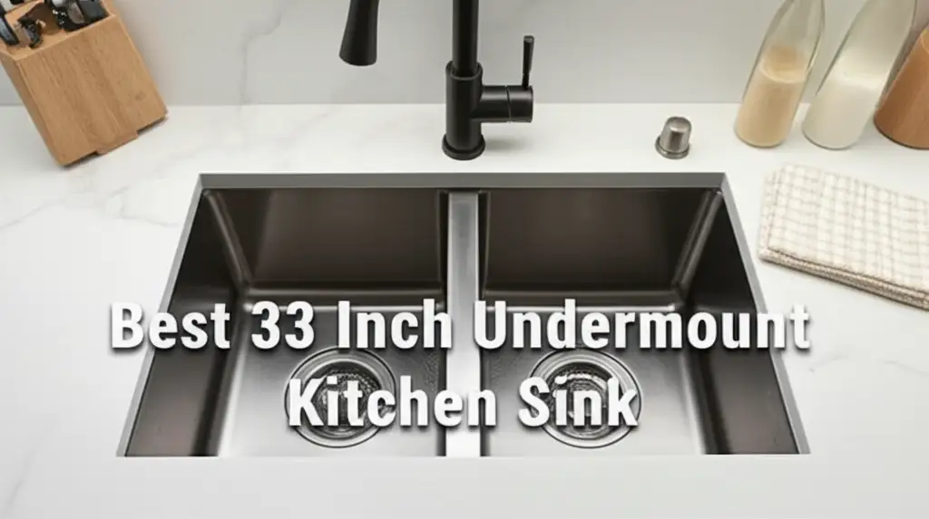 Best 33 Inch Undermount Kitchen Sink