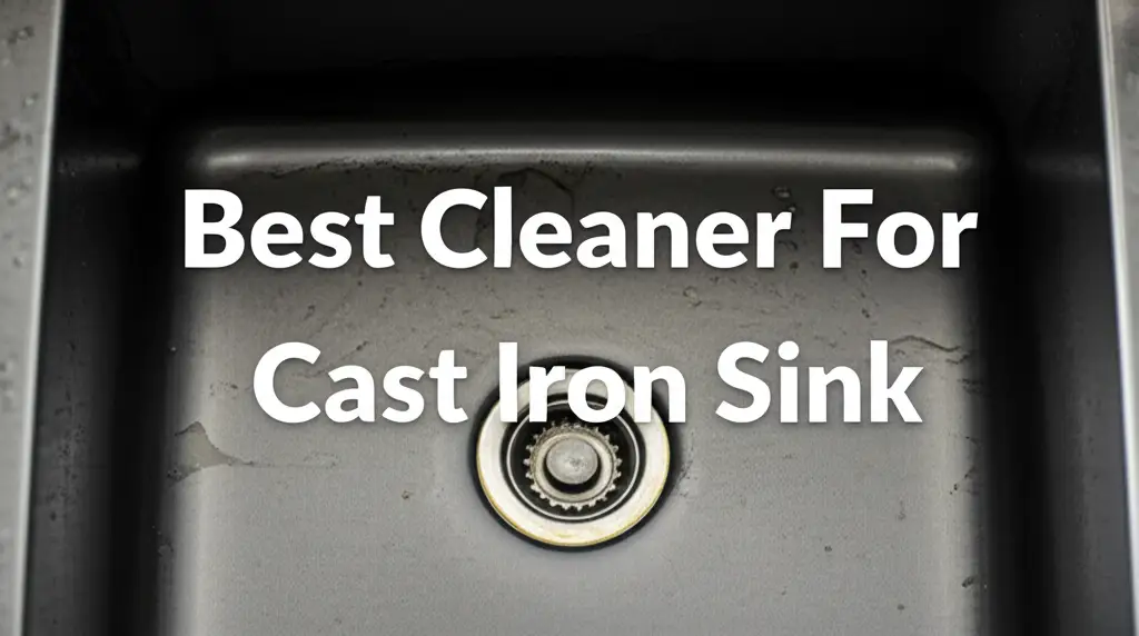 9 Best Cleaners For Cast Iron Sinks 2026