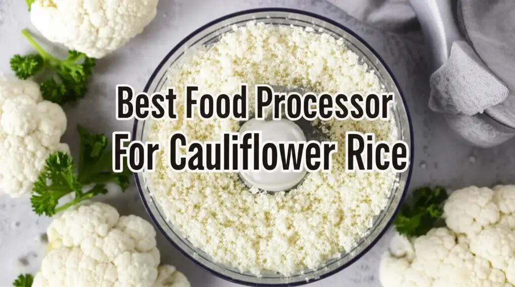 Best Food Processor For Cauliflower Rice