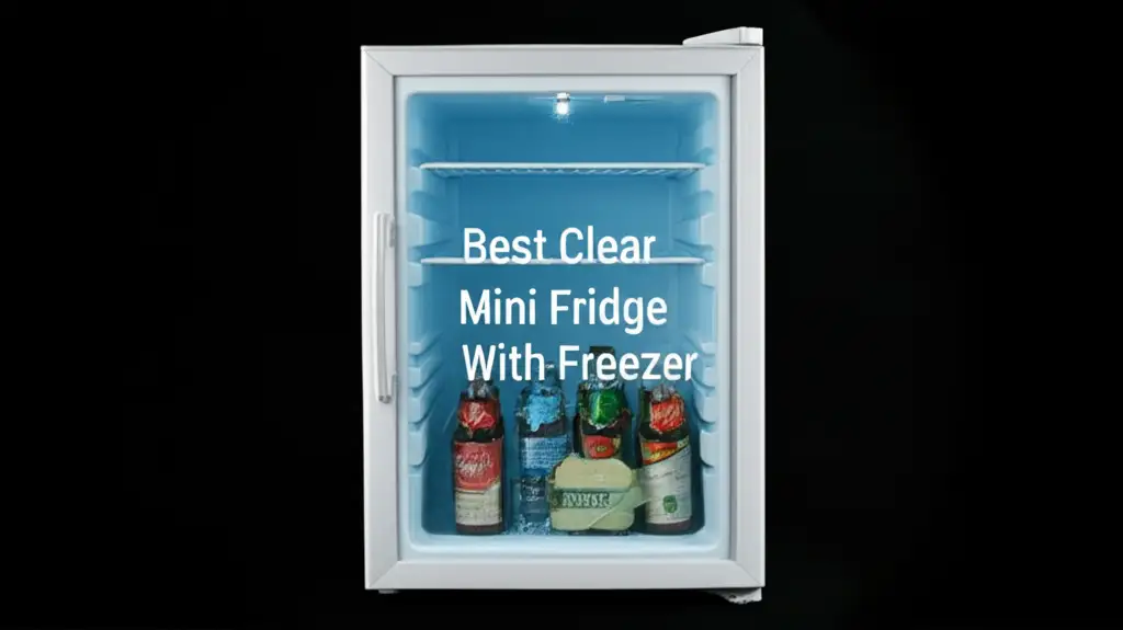 Best Clear Mini Fridge With Freezer