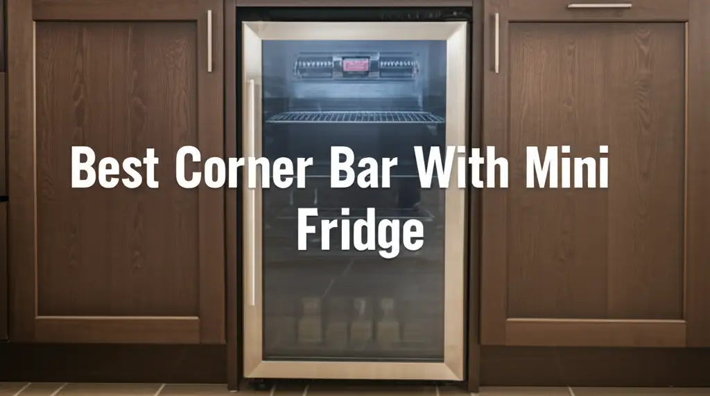 10 Best Corner Bar With Mini Fridge For Home 2025