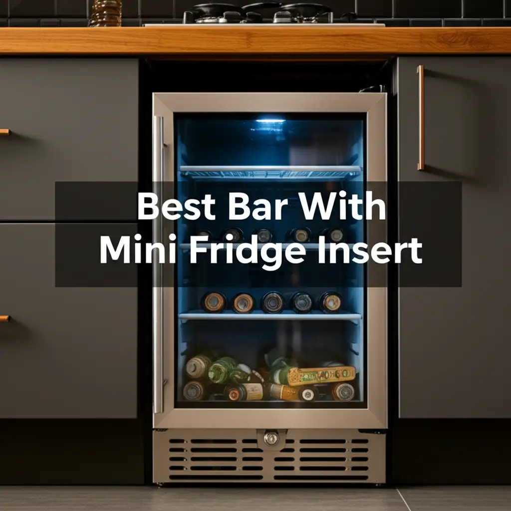 Searching for the perfect bar with mini fridge insert? We tested dozens to find top-rated models that will transform your entertainment space. Let us guide you.
