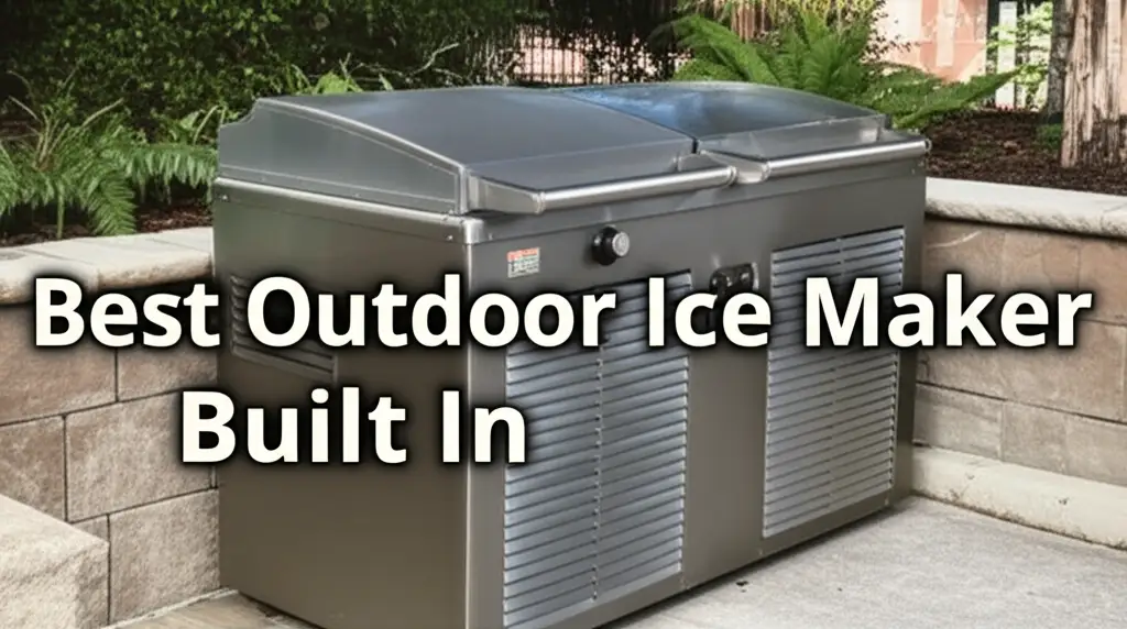 8 Best Outdoor Ice Maker Built In for 2026