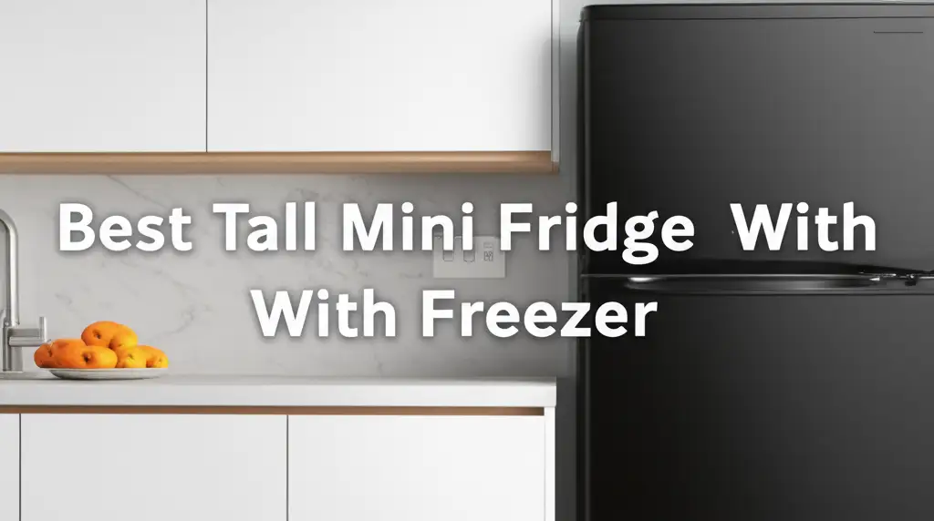 8 Best Tall Mini Fridges With Freezer for 2026