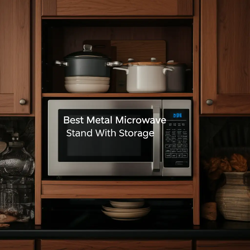 10 Best Metal Microwave Stand With Storage for 2026