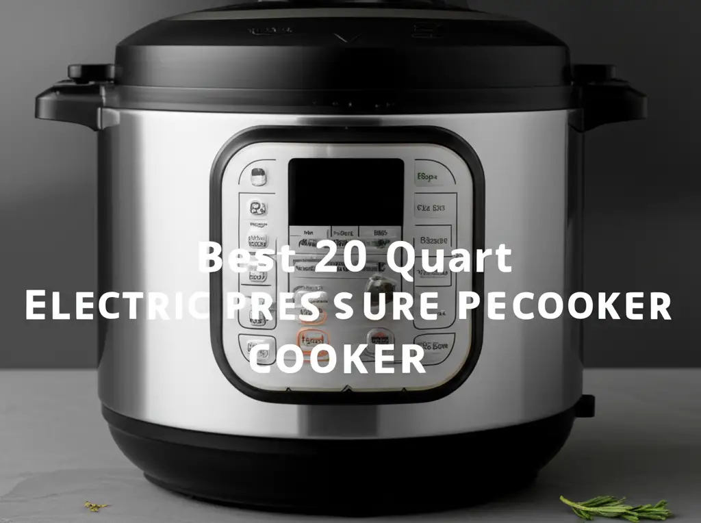 8 Best 20 Quart Electric Pressure Cookers 2026