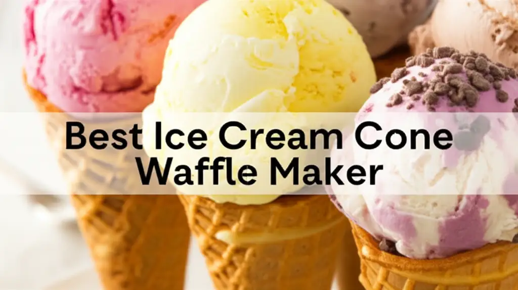 Best Ice Cream Cone Waffle Maker
