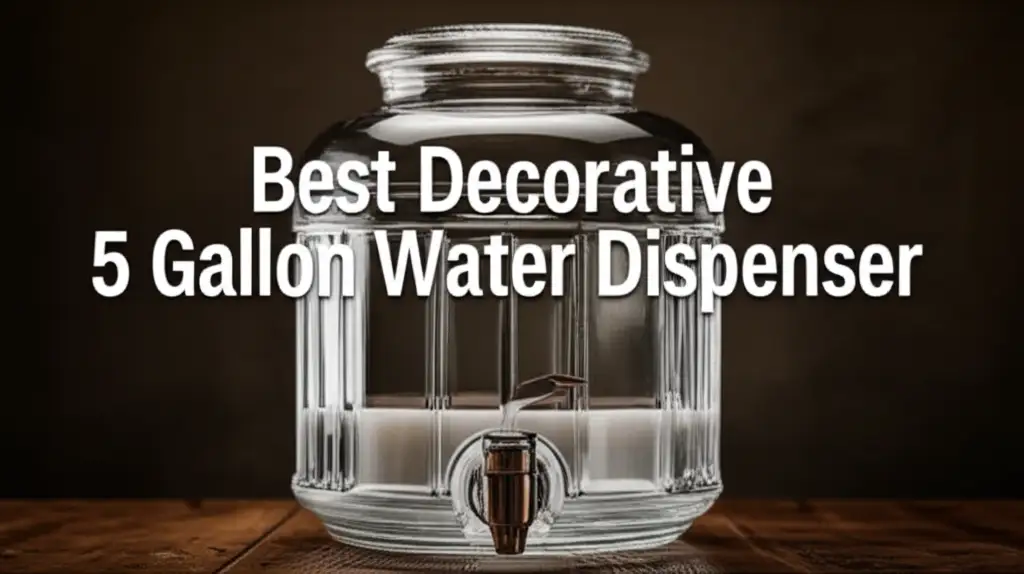 10 Best Decorative 5 Gallon Water Dispensers 2026
