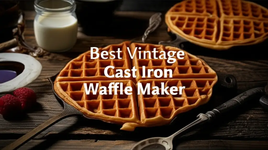 Best Vintage Cast Iron Waffle Maker