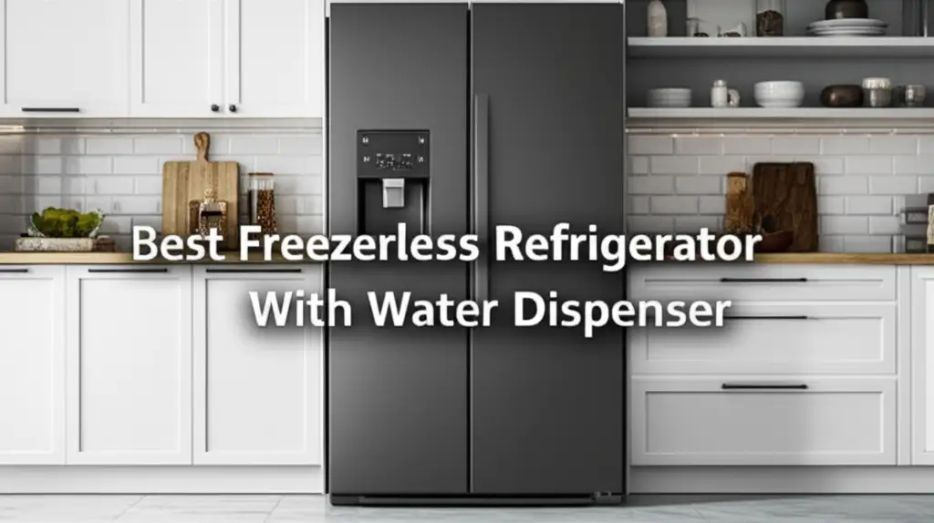 8 Best Freezerless Refrigerator With Water Dispenser 2026