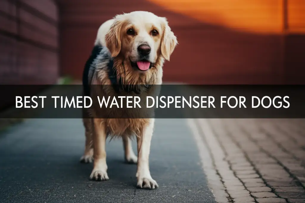 Best Timed Water Dispenser For Dogs