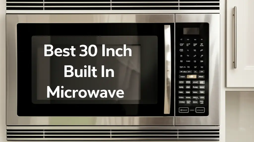 10 Best 30 Inch Built In Microwaves 2026