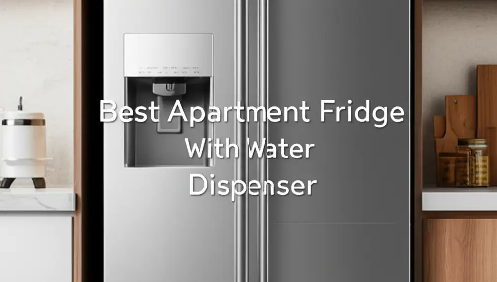 9 Best Apartment Fridge With Water Dispenser 2026