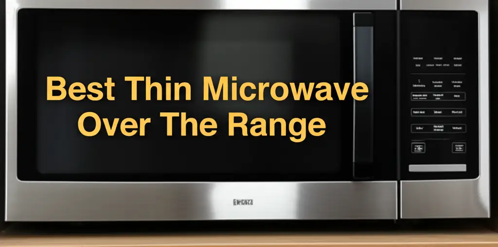 7 Best Thin Microwave Over The Range for 2026 Reviews
