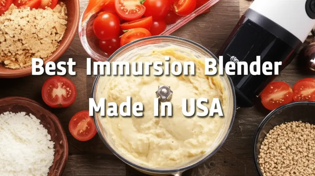 Searching for the perfect immersion blender made in usa? We tested dozens to find the top models that deliver power and durability for your kitchen tasks.