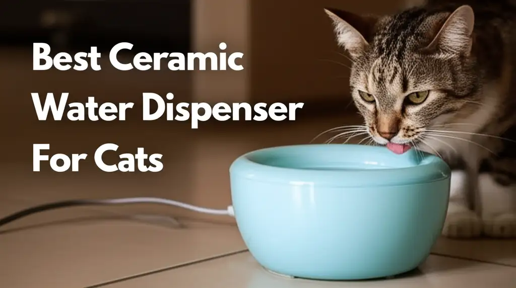 10 Best Ceramic Water Dispenser For Cats 2026