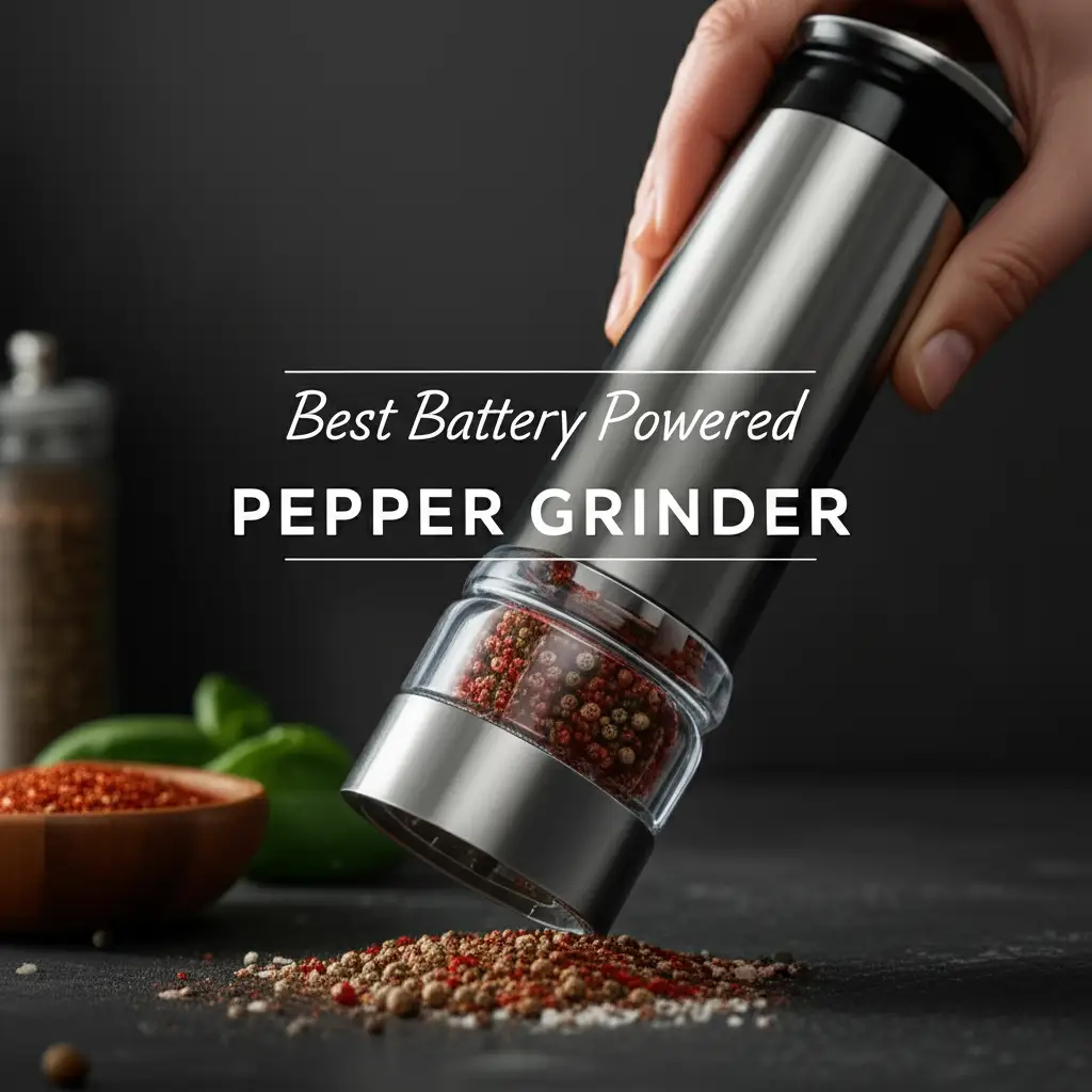 8 Best Battery Powered Pepper Grinder 2026