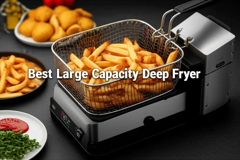 Best Large Capacity Deep Fryer