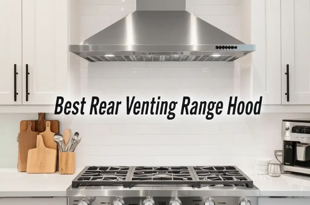 Are you tired of kitchen smoke and odors? We researched the best rear venting range hood options to help you find a durable and powerful solution.