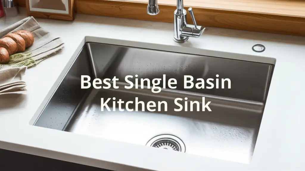 8 Best Single Basin Kitchen Sinks of 2026