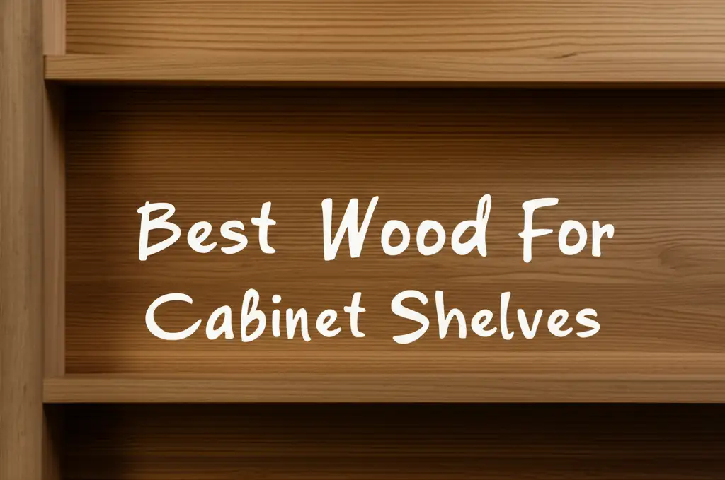 9 Best Wood For Cabinet Shelves in 2024