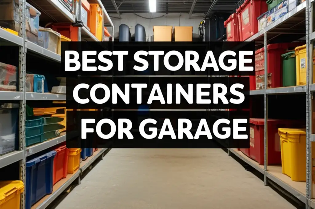 Best Storage Containers For Garage