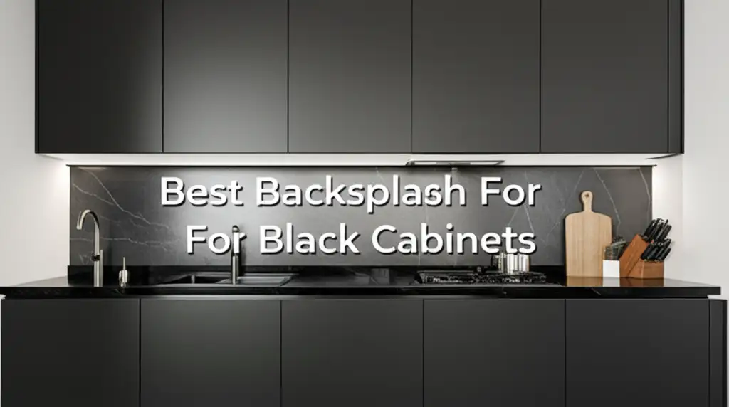 7 Best Backsplash For Black Cabinets 2024