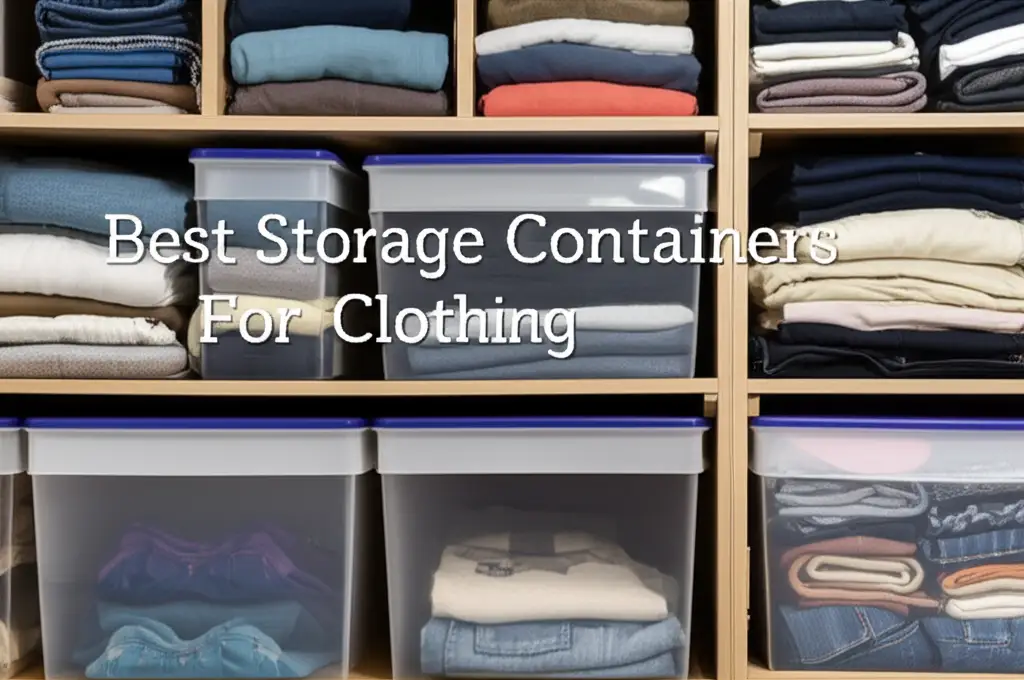 10 Best Storage Containers For Clothing 2026