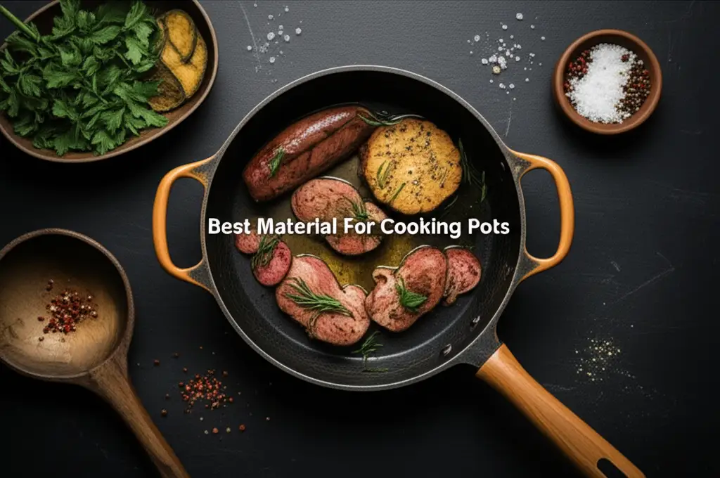 Are your meals burning due to poor pans? We analyzed top options to find the best material for cooking pots that ensures delicious and safe results for you.