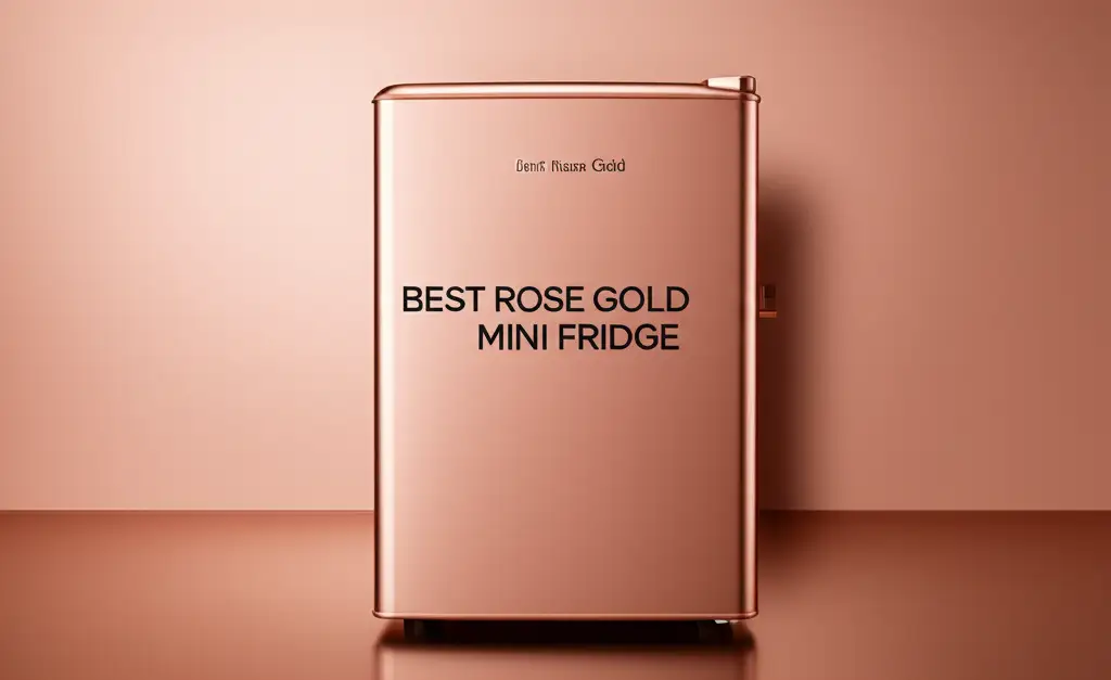 8 Best Rose Gold Mini Fridge Options to Buy in 2026