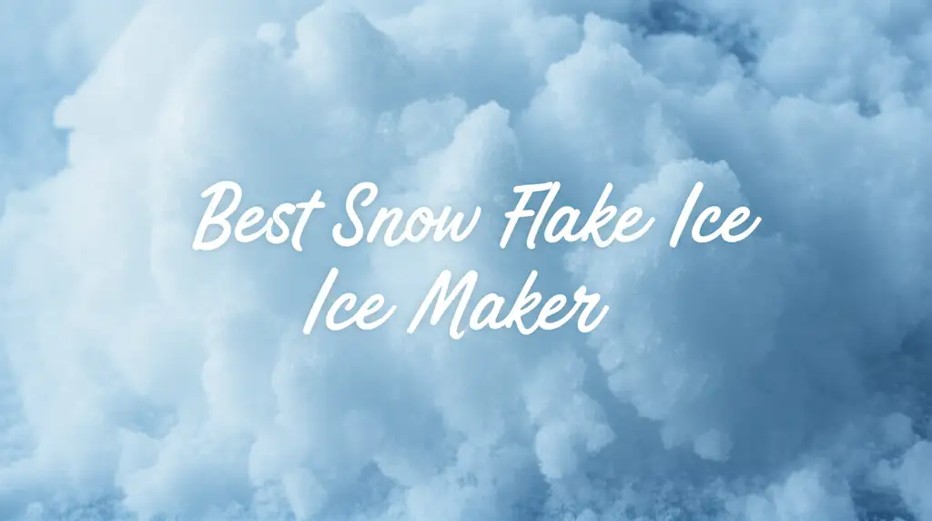 Best Snow Flake Ice Maker