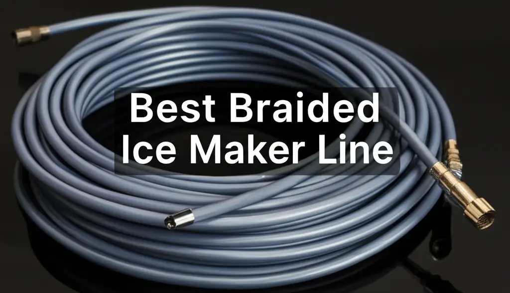 8 Best Braided Ice Maker Line Options for 2026