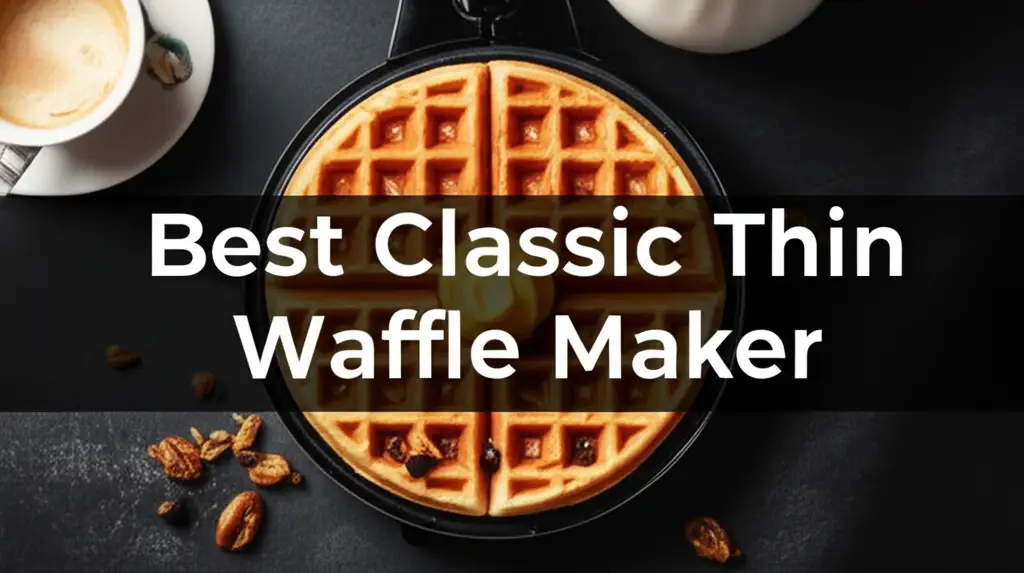 9 Best Classic Thin Waffle Makers 2026
