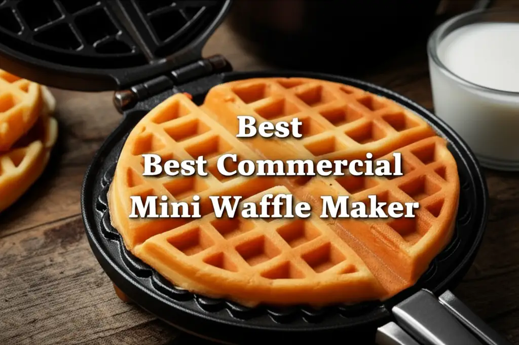 Looking for the perfect commercial mini waffle maker? We tested dozens to find the top models for quality and performance, helping you serve delicious waffles.