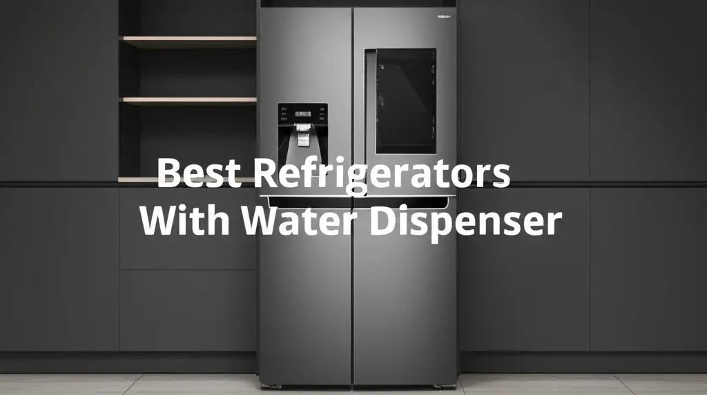 8 Best Refrigerators With Water Dispenser 2026