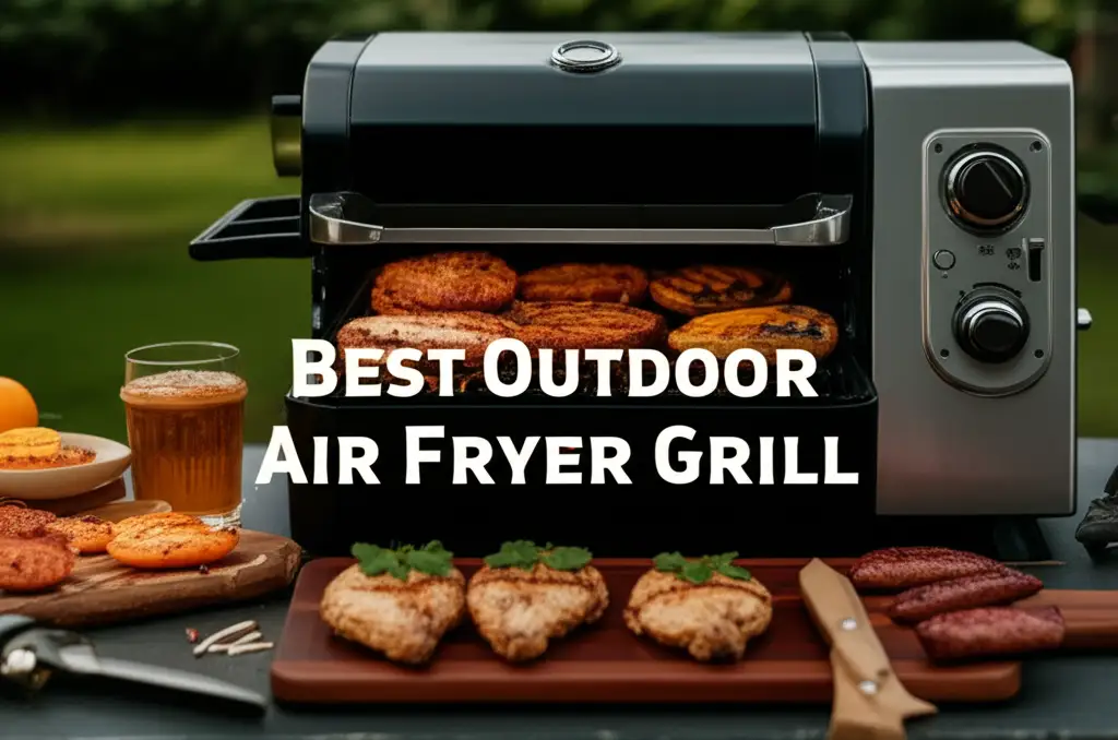 Are you tired of messy charcoal or propane tanks? We tested the top models to help you find a reliable outdoor air fryer grill for your next BBQ.