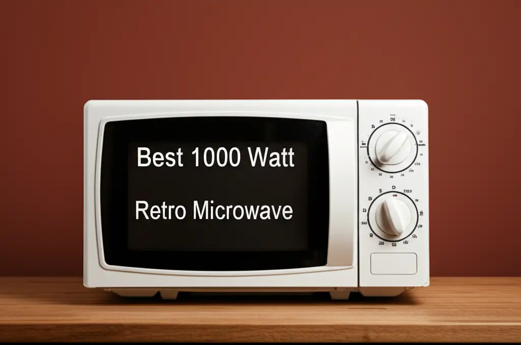 8 Best 1000 Watt Retro Microwave Models for 2026