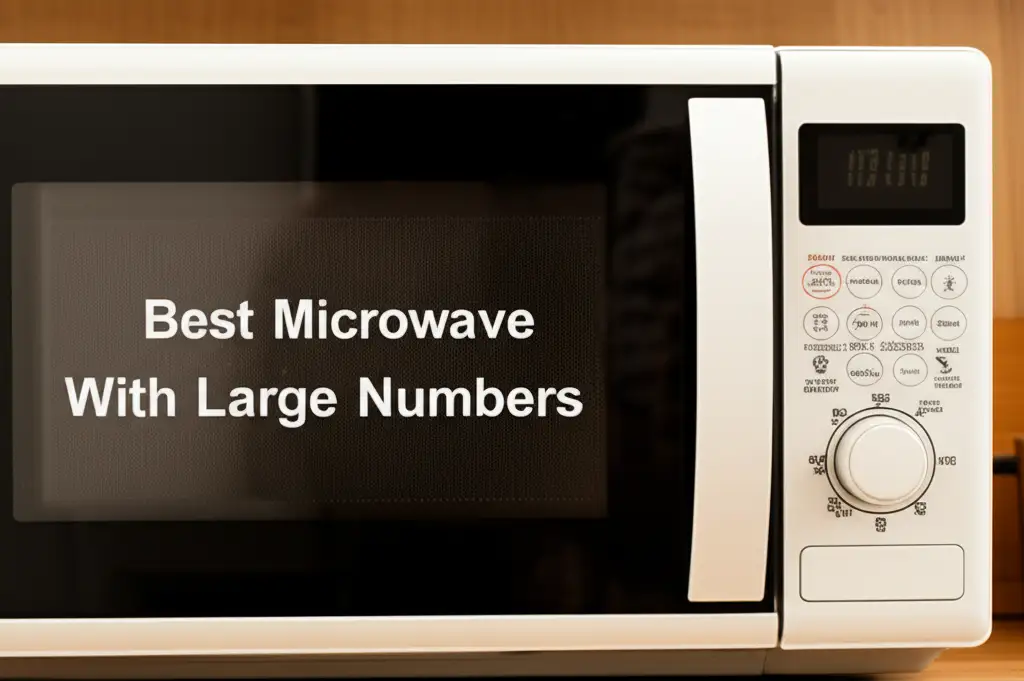 10 Best Microwave With Large Numbers 2026 Guide
